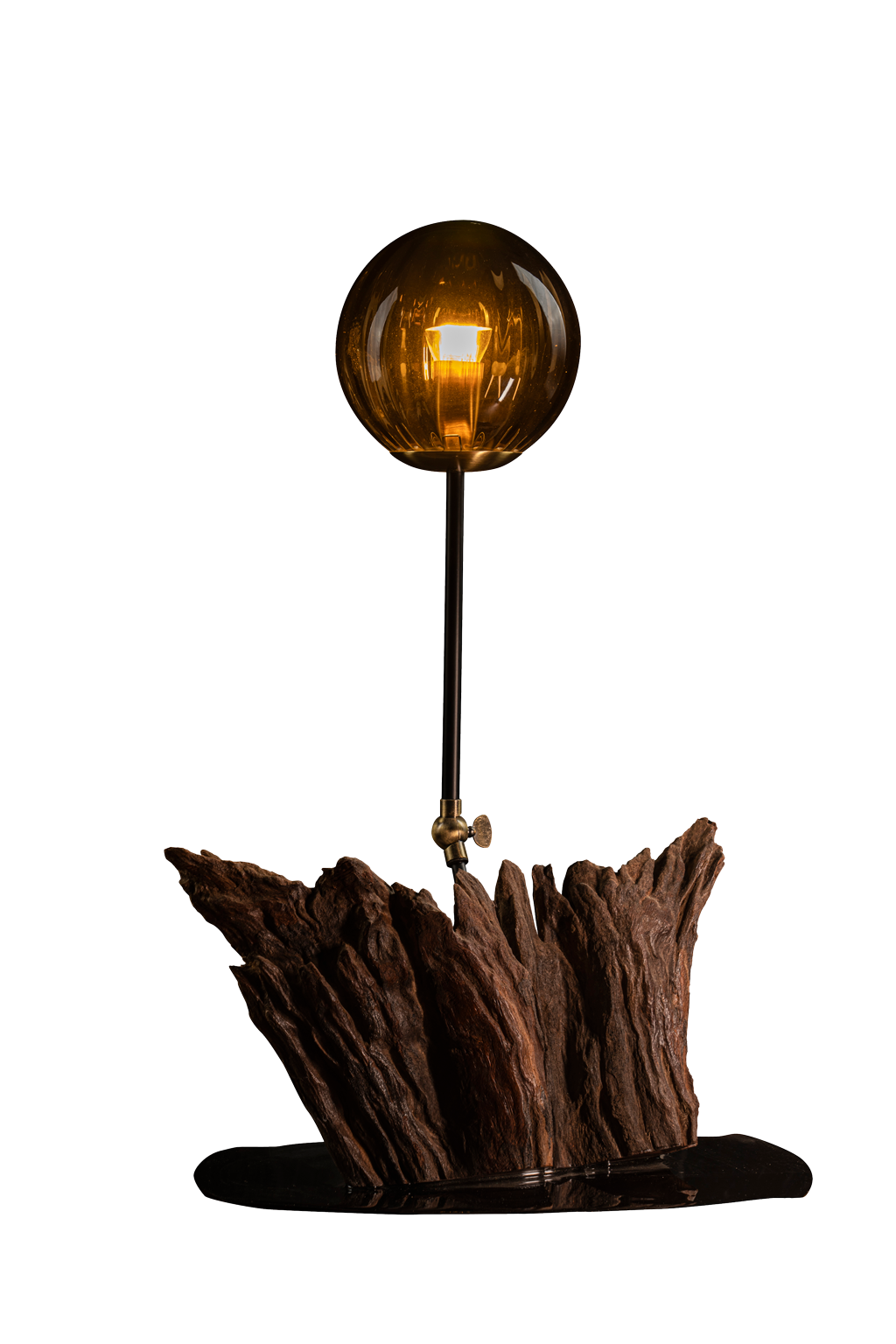 Driftwood lamp