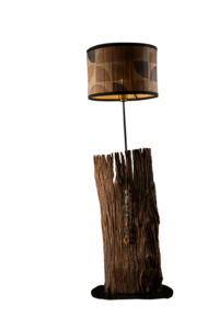 Black and White Acacia Wood Droplight