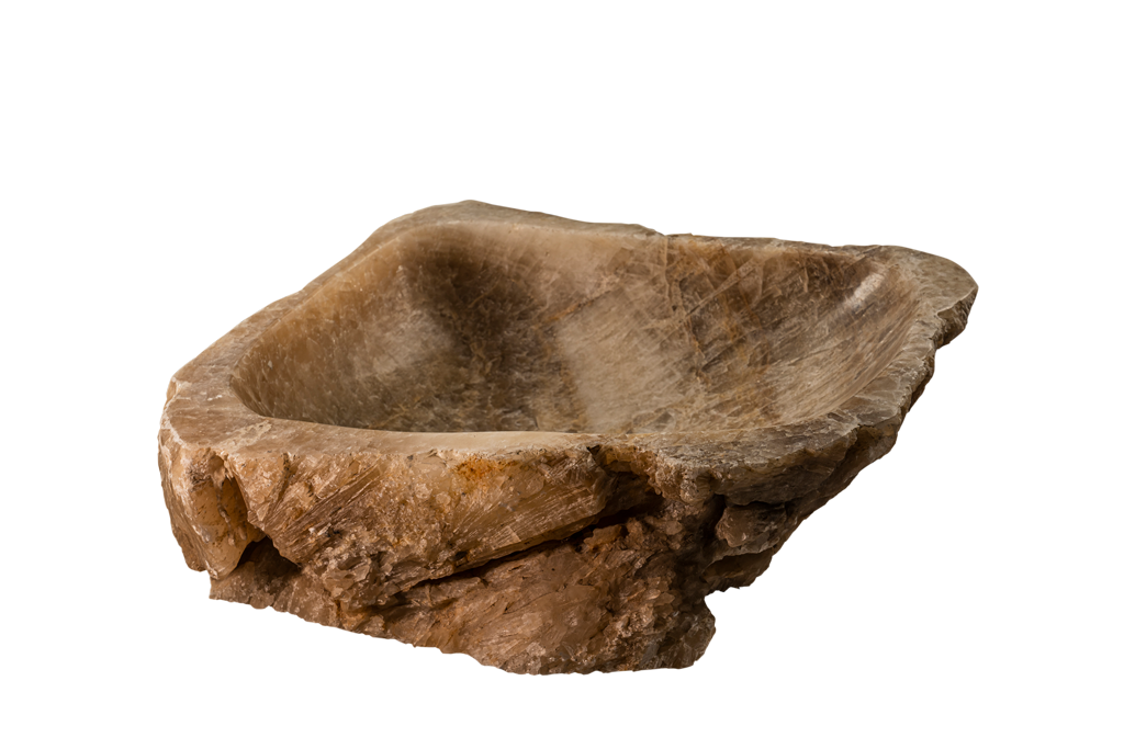 Natural crystal sink