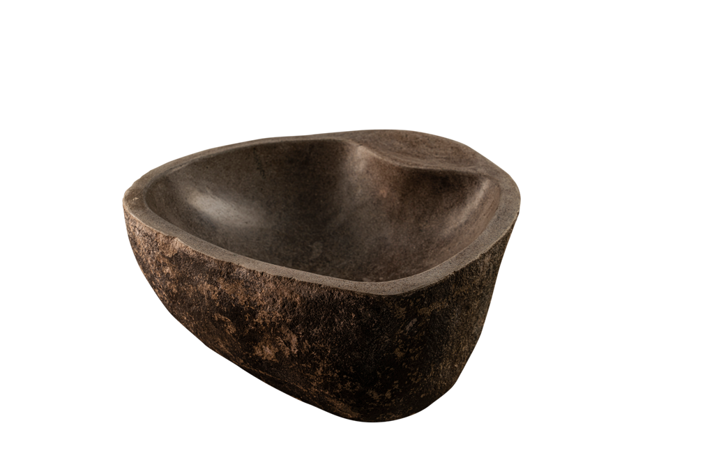 Natural Riverstone Sink - Gray