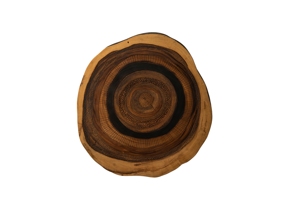Round Coffee Table Acacia Wood