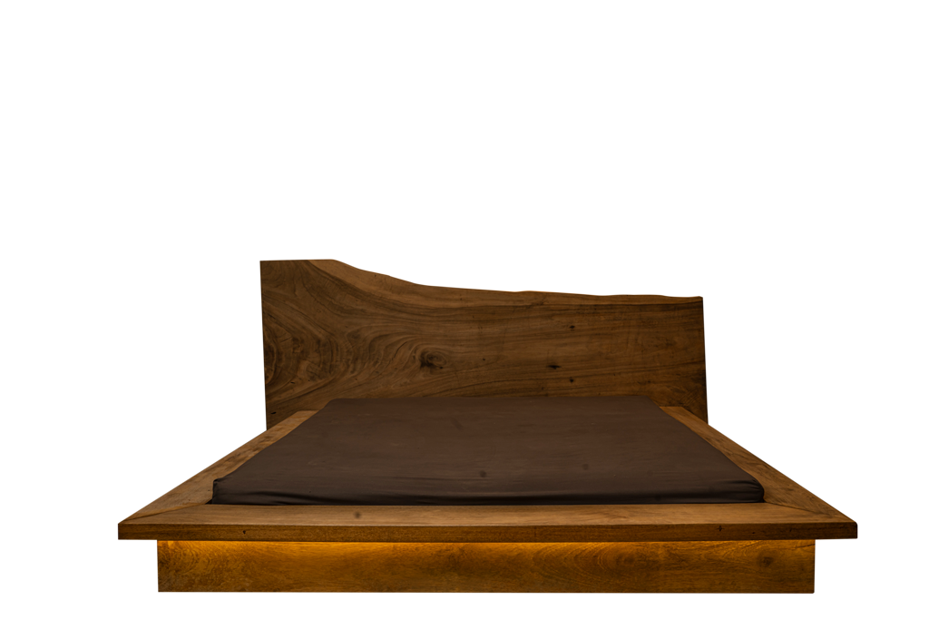 Solid Wooden Bed