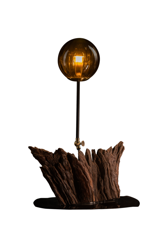 Driftwood lamp